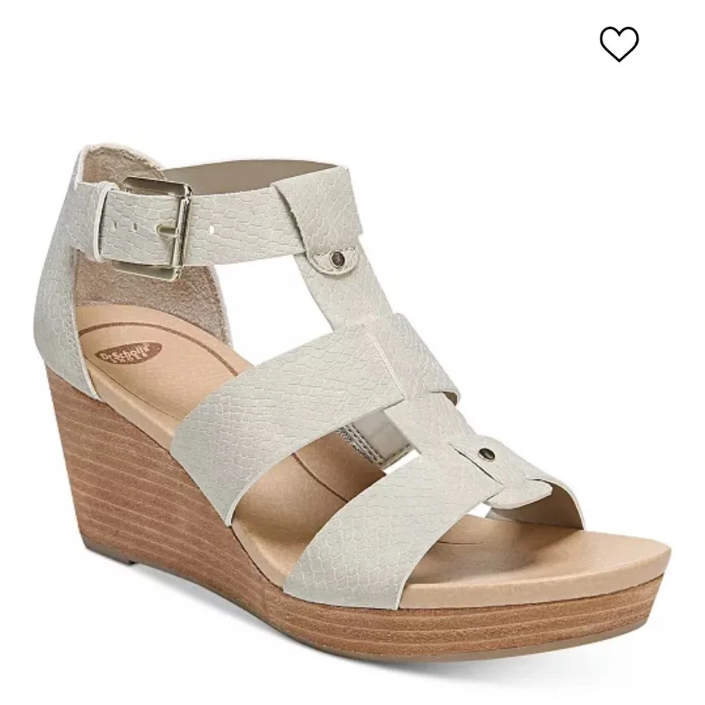 New Dr. Scholl's Barton-Wedge Sandals